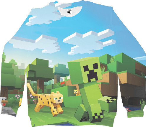 Kids' Sweatshirt 3D - Minecraft 14 - Mfest