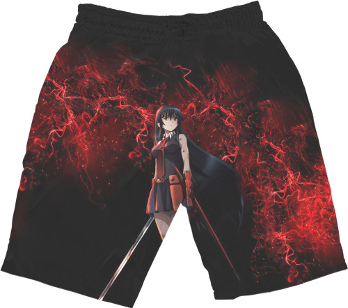 Men's Shorts 3D - Akame ga Kill! 2 - Mfest