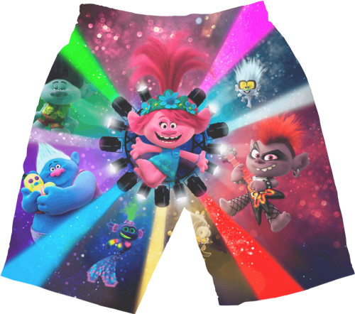 Kids' Shorts 3D - Trolls World Tour 3 - Mfest