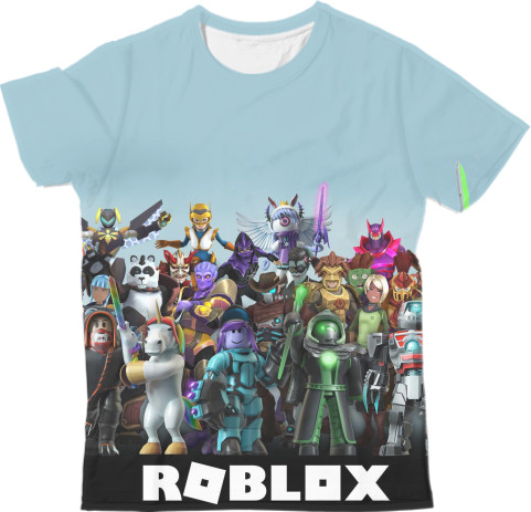 Man's T-shirt 3D - Roblox 2 - Mfest