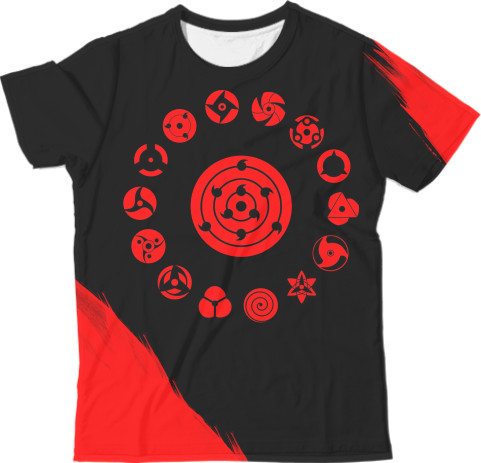 Man's T-shirt 3D - Sharingan - Mfest