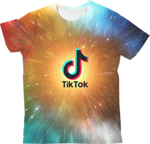 Man's T-shirt 3D - tik tok - Mfest