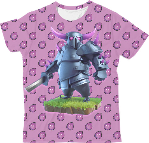 Man's T-shirt 3D - Clash royale Pekka - Mfest