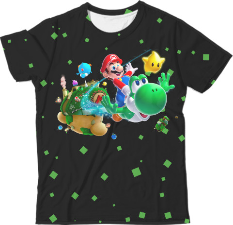 Man's T-shirt 3D - SUPER MARIO 2 - Mfest