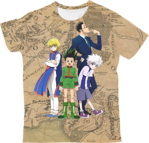 Man's T-shirt 3D - Hunter x Hunter 1 - Mfest