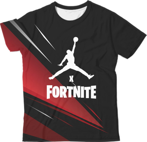 Man's T-shirt 3D - Jordan x Fortnite (3) - Mfest