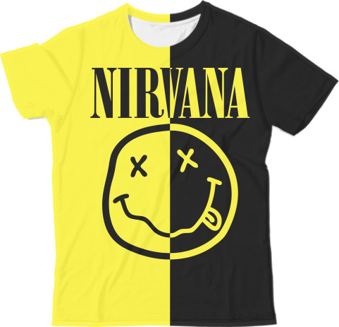 Man's T-shirt 3D - NIRVANA (18) - Mfest