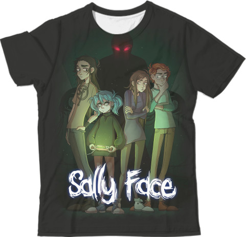 Футболка 3D Мужская - Sally Face (13) - Mfest