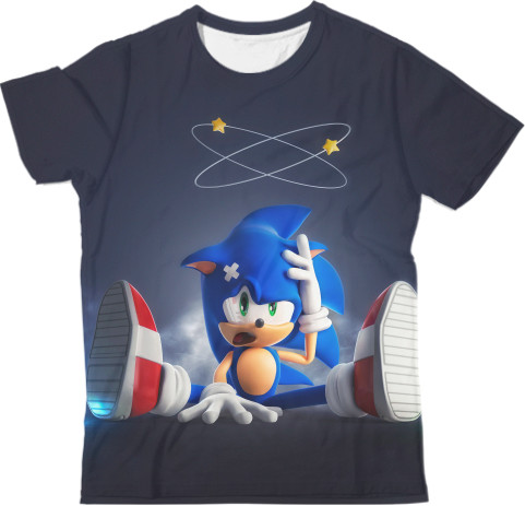 Man's T-shirt 3D - Sonic (26) - Mfest