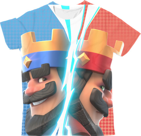 Man's T-shirt 3D - Clash Royale - Mfest