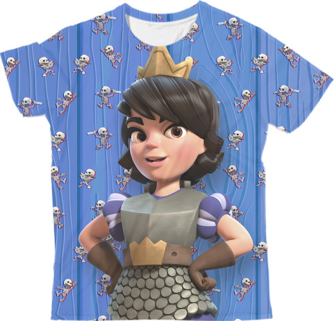 Man's T-shirt 3D - Clash Royale 3 - Mfest