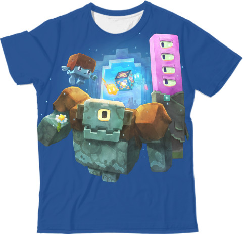 Man's T-shirt 3D - Minecraft Legends - Mfest