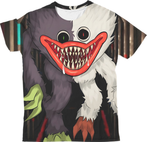 Man's T-shirt 3D - POPPY PLAYTIME GAME - Mfest