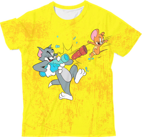 Man's T-shirt 3D - Tom and Jerry - Mfest