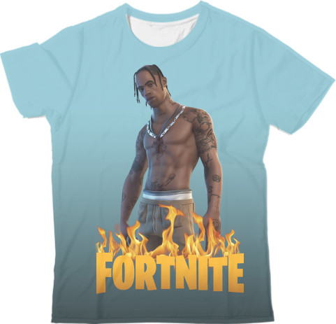 Man's T-shirt 3D - Travis Scott - Mfest