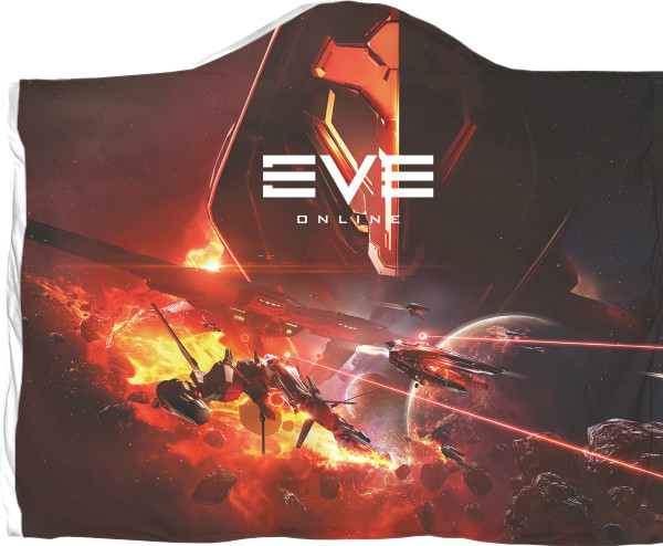 Плед с капюшоном 3D - EVE Online Triglavian Invasion - Mfest