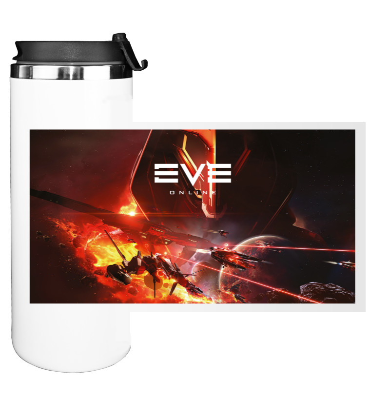 Water Bottle on Tumbler - EVE Online Triglavian Invasion - Mfest