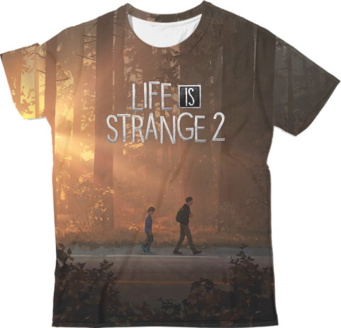 Футболка 3D Мужская - Life Is Strange 4 - Mfest