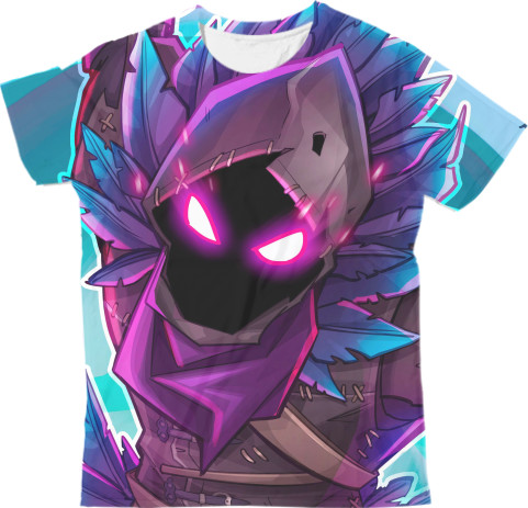 Man's T-shirt 3D - Fortnite (Raven) - Mfest