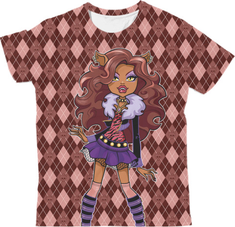 Man's T-shirt 3D - Monster High (10) - Mfest