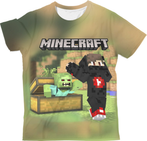 Man's T-shirt 3D - MINECRAFT (12) - Mfest