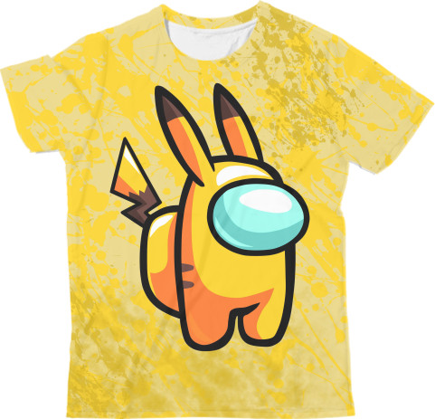 Man's T-shirt 3D - Pikachu - Mfest