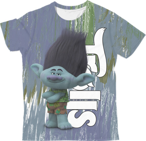 Man's T-shirt 3D - Trolls (4) - Mfest