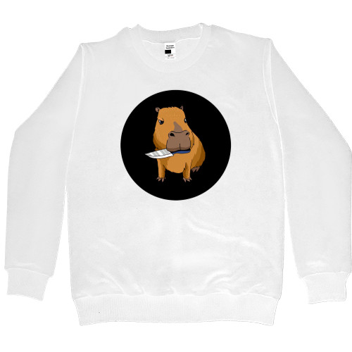 Kids' Premium Sweatshirt - Capybara with pressure - Mfest