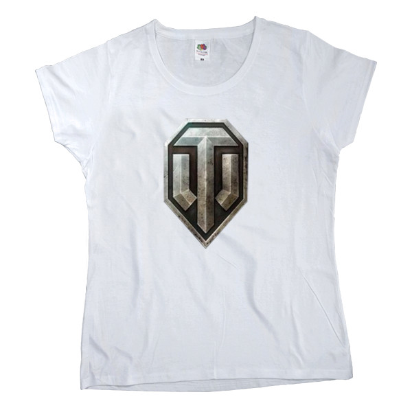 Women's T-shirt Fruit of the loom - World of Tanks - Mfest