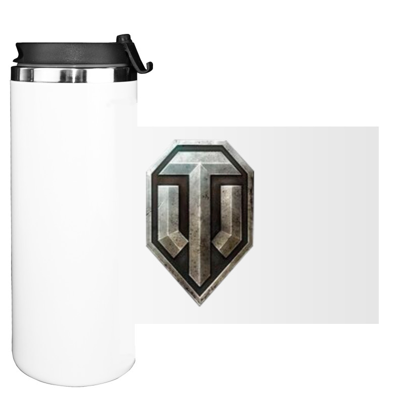 Water Bottle on Tumbler - World of Tanks - Mfest