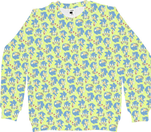 Kids' Sweatshirt 3D - Sonic (47) - Mfest