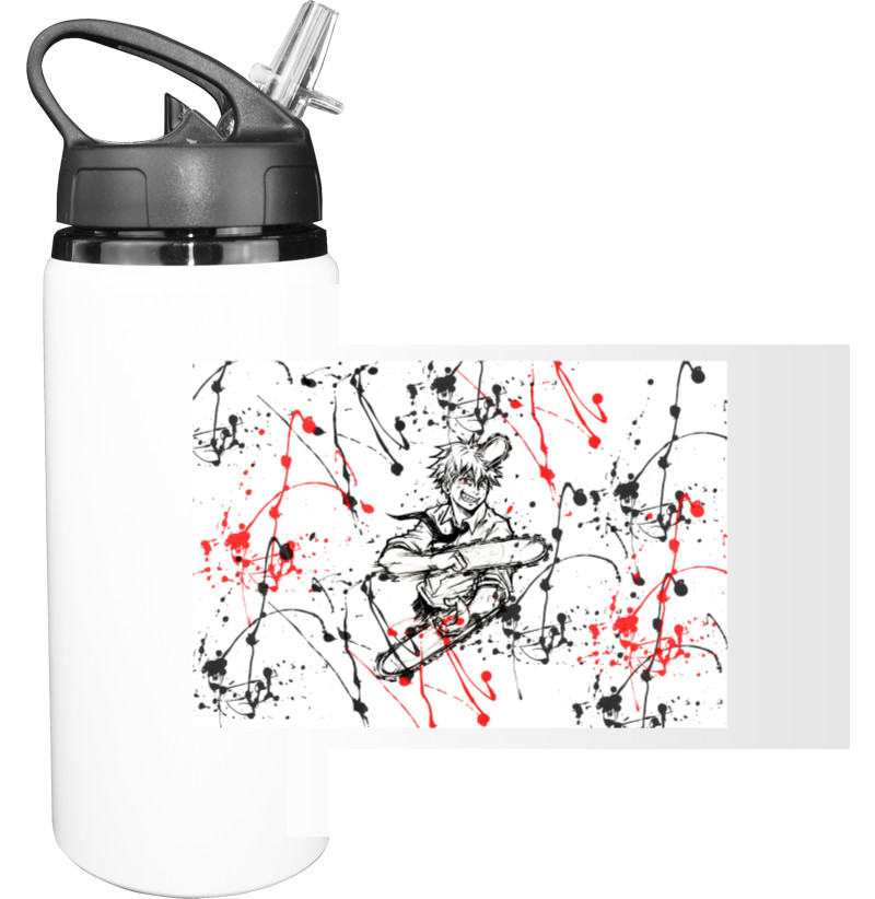 Sport Water Bottle - LUDINA-CHAINSAW 10 - Mfest