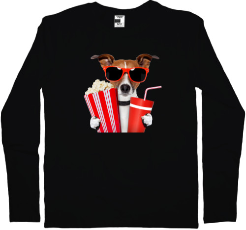 Kids' Longsleeve Shirt - Jack Russell - Mfest