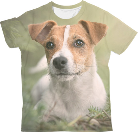 Man's T-shirt 3D - Jack Russell terrier - Mfest