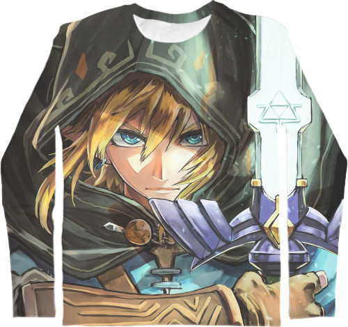 Men's Longsleeve Shirt 3D - The Legend of Zelda 1 - Mfest