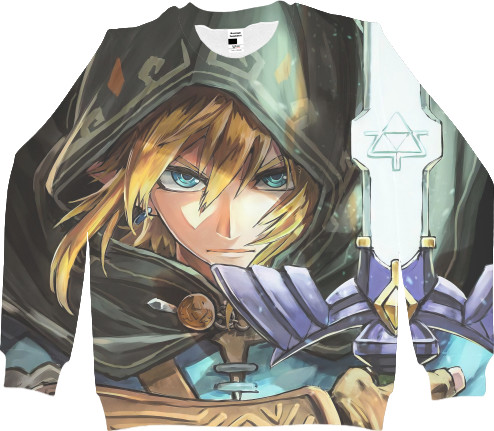 Women's Sweatshirt 3D - The Legend of Zelda 1 - Mfest