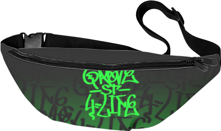 Fanny Pack 3D - GROVE STREET (4) - Mfest