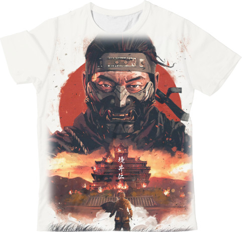 Kids' T-Shirt 3D - Ghost of Tsushima 2 - Mfest