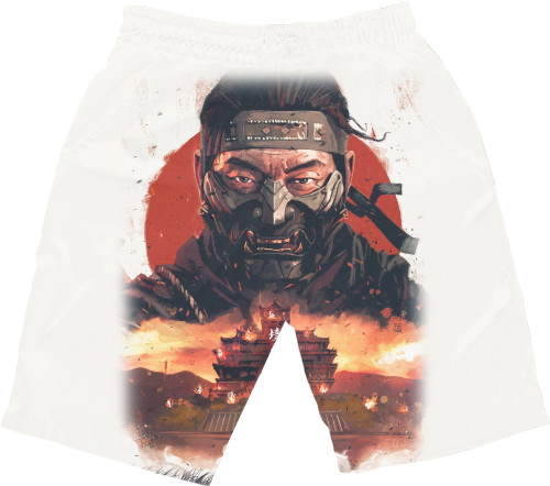 Men's Shorts 3D - Ghost of Tsushima 2 - Mfest