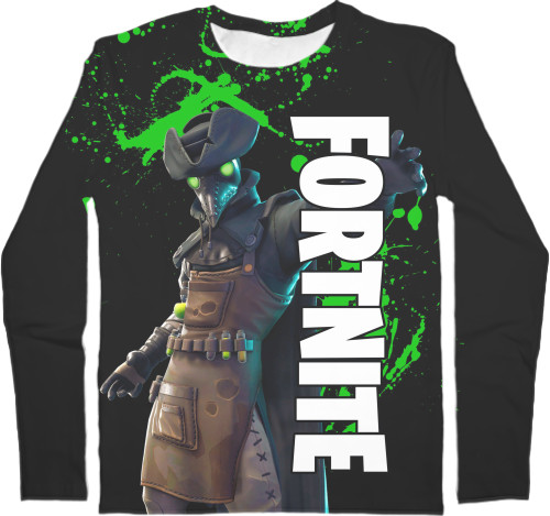 Men's Longsleeve Shirt 3D - FORTNITE (12) - Mfest