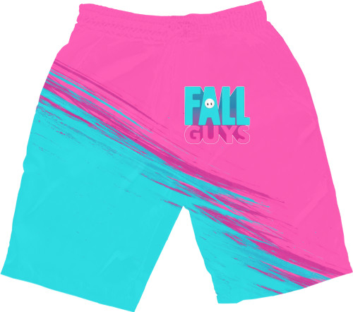 Men's Shorts 3D - Fall Guys (2) - Mfest