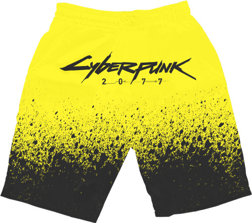 Men's Shorts 3D - Cyberpunk 2077 (1) - Mfest