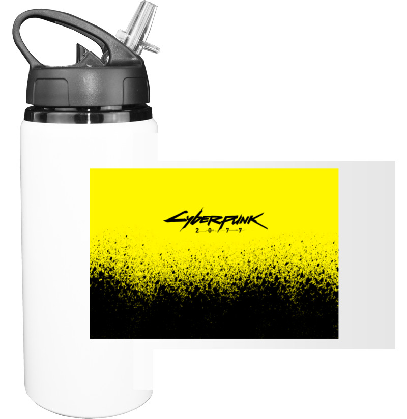 Sport Water Bottle - Cyberpunk 2077 (1) - Mfest