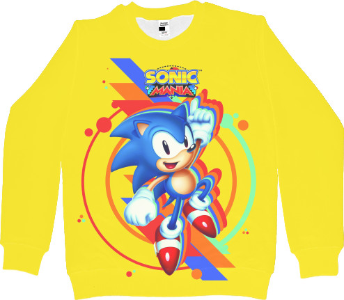 Men's Sweatshirt 3D - SONIC (41) - Mfest