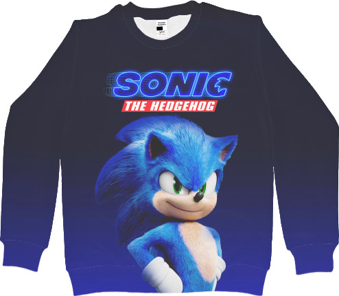 Men's Sweatshirt 3D - Sonic (27) - Mfest