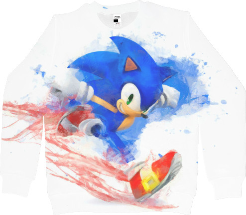 Kids' Sweatshirt 3D - Sonic (25) - Mfest