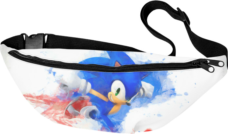 Sonic - Fanny Pack 3D - Sonic (25) - Mfest