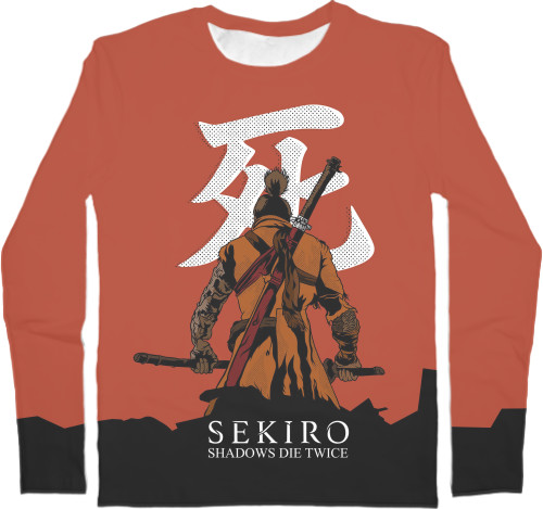 Men's Longsleeve Shirt 3D - SEKIRO: SHADOWS DIE TWICE (1ľ) - Mfest