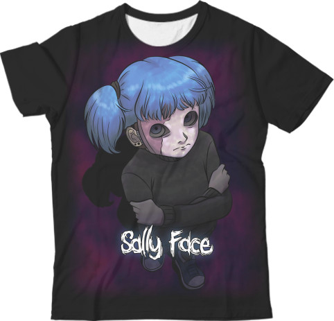 Kids' T-Shirt 3D - Sally Face (22) - Mfest