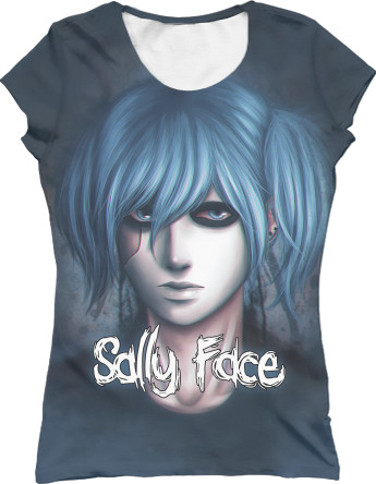 Women's T-Shirt 3D - Sally Face (20) - Mfest